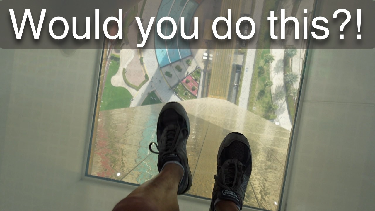Dubai Frame: Walking 150m Above the City