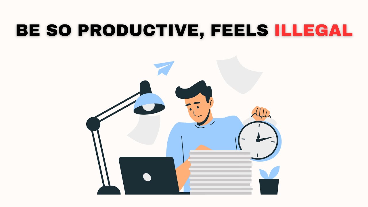 How to Be So Productive It Feels ILLEGAL (No Motivation Needed)