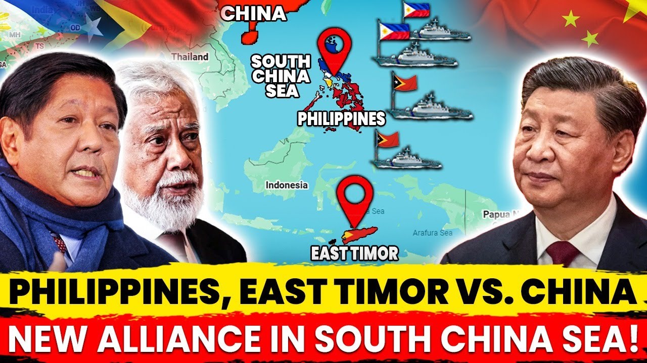 Philippines Teams Up With East Timor Against China in the South China Sea
