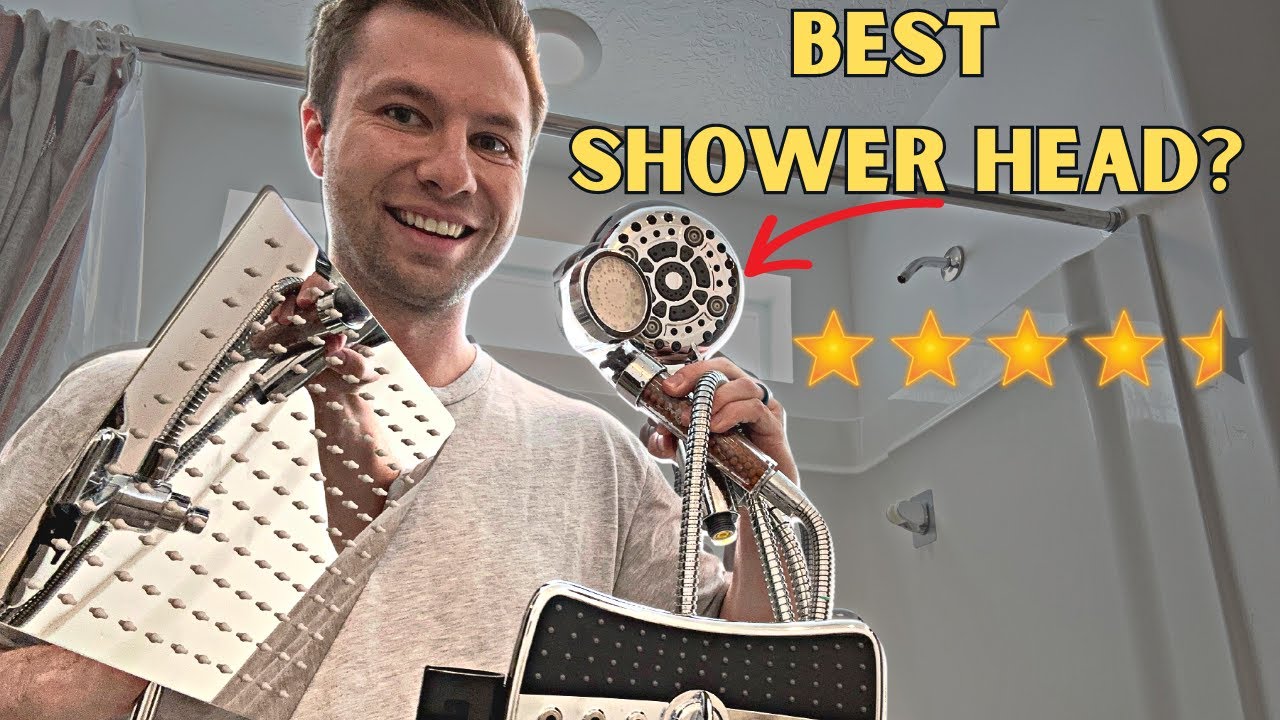 Я купил 10 высоко оцененных душевых леек на Amazon