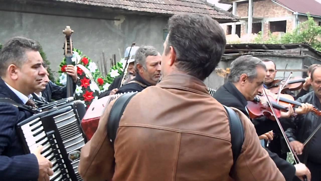 Funeral of a Gypsy Violinist in Gherla, Transylvania, Romania