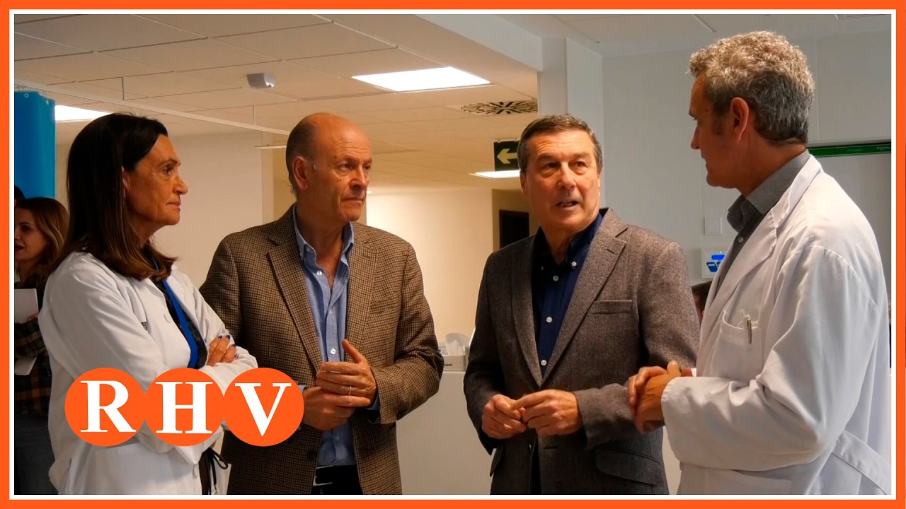 Marciano Gómez visita la nova Unitat de Curta Estada de l’Hospital de La Ribera