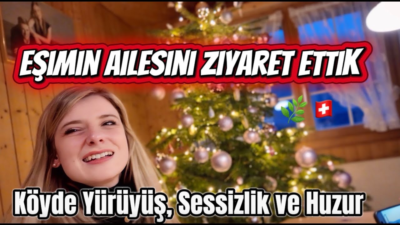Kar, Köy ve Sessizlik | İsviçre’de Huzurlu Bir Yürüyüş ❄️