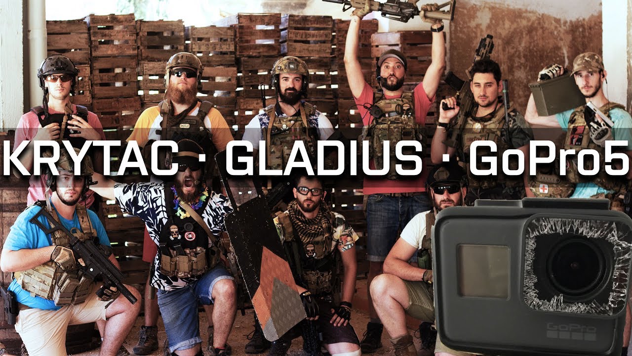 KRYTAC LMG, GLADIUS, y GOPRO5 · Airsoft Gameplay [ENG SUBS]