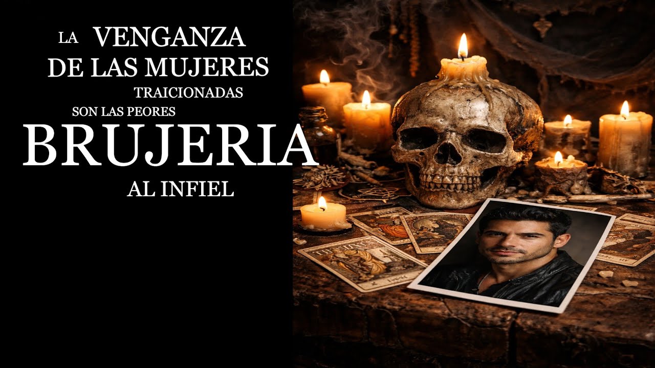 La venganza de las mujeres   traicionadas , son las peores brujería para el   infiel