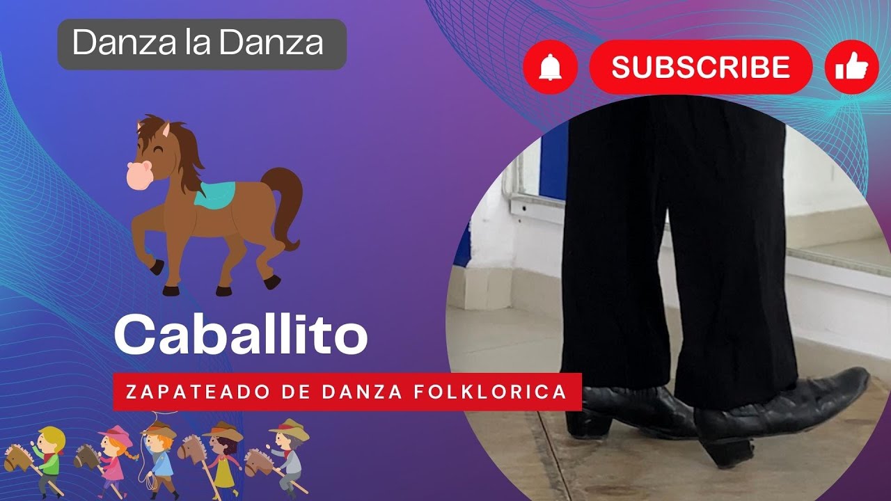 Caballito para #zapateado de #danzafolklórica