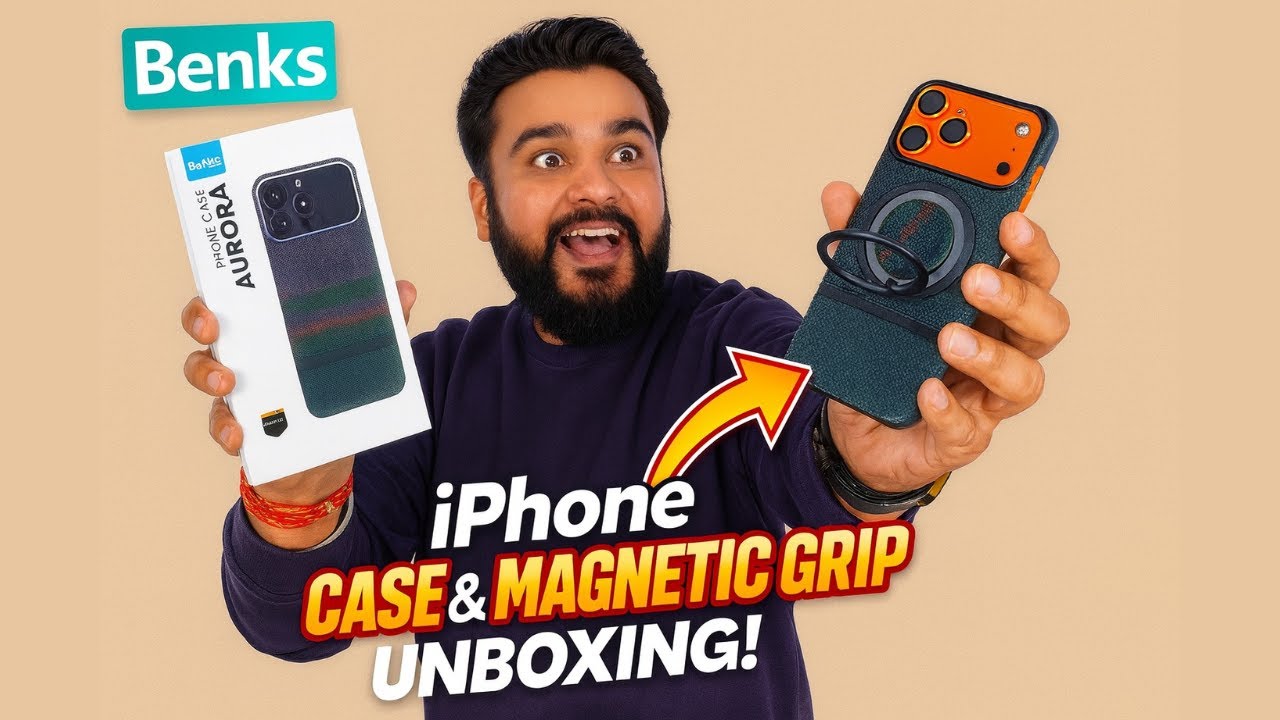 Benks Aurora ArmorAir Case & Phone Grip & Stand Unboxing 🔥 Kevlar iPhone 17 Pro Max | Worth It? 🤯