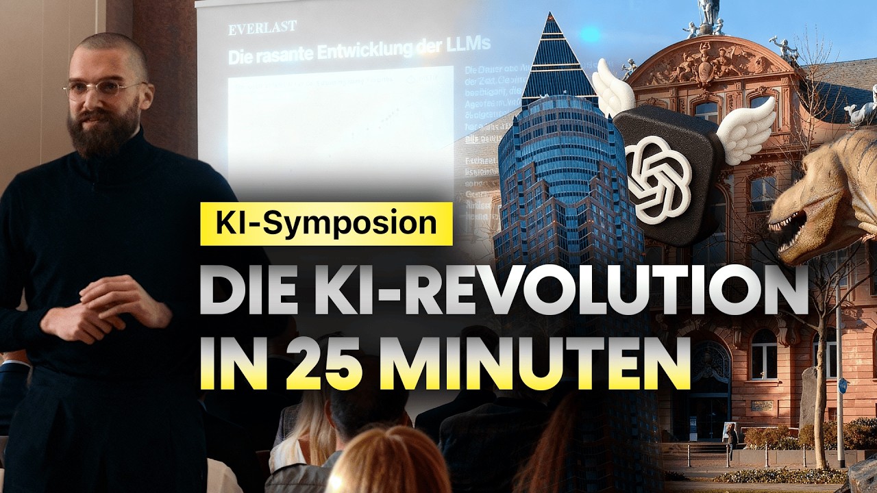 Die rasante Entwicklung der KI & was uns bevorsteht (Leonard Schmedding Vortrag Senckenberg Museum)