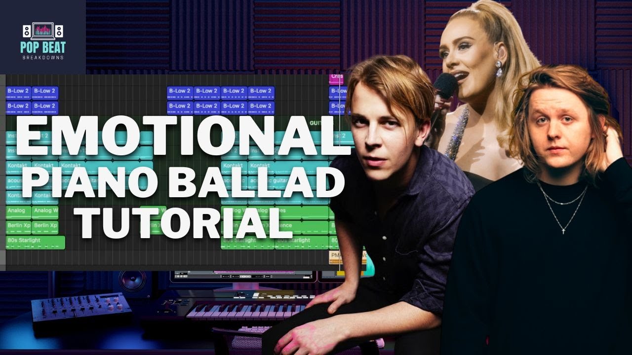 How To Make An Emotional Piano Ballad (Lewis Capaldi, Adele, Tom Odell) | Pop Beat Breakdown