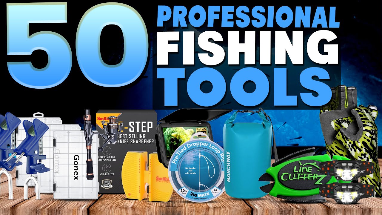 50  Professional Fishing Tools On Amazon (Every Angler Swears By)