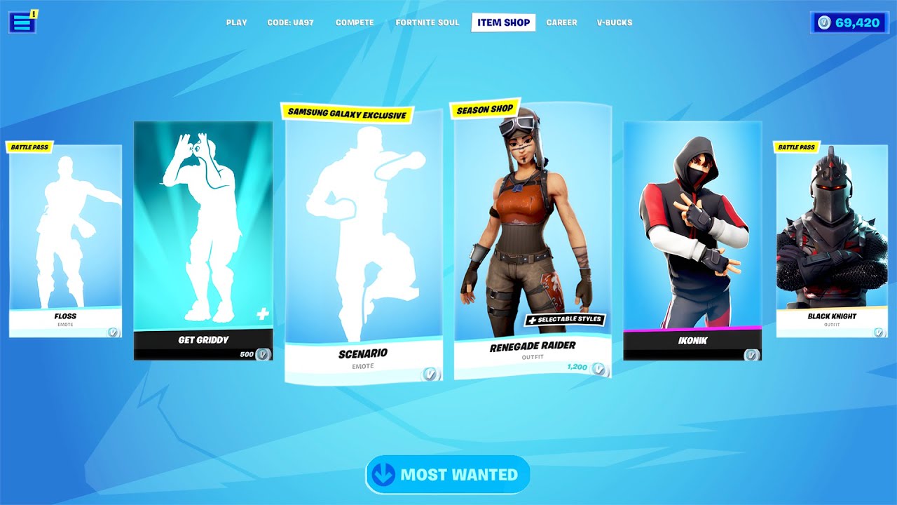 Fortnite's MOST WANTED Items!