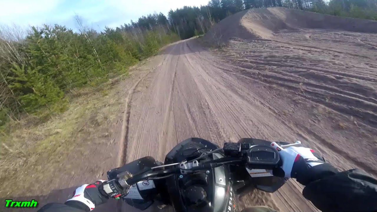 Polaris Outlaw 525 Big Gun Exhaust Ride (GoPro)