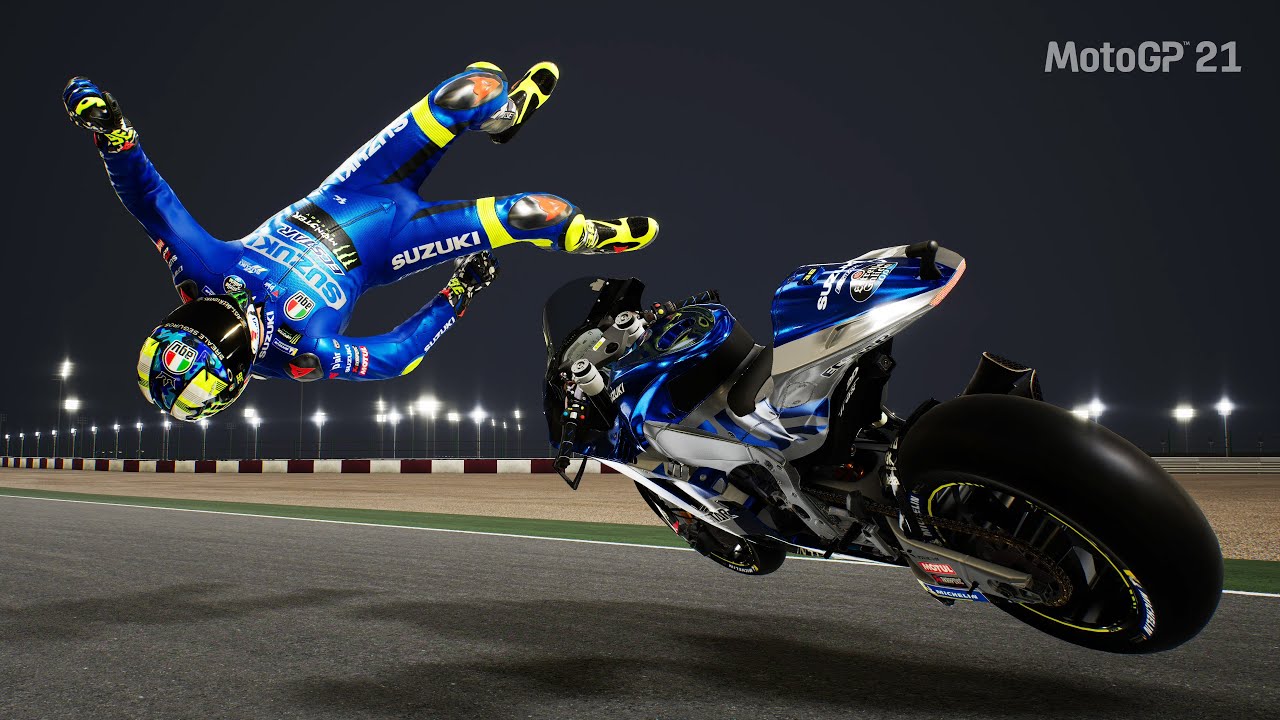 MotoGP 21 - Crash Compilation #2 (PC UHD) [4K60FPS]