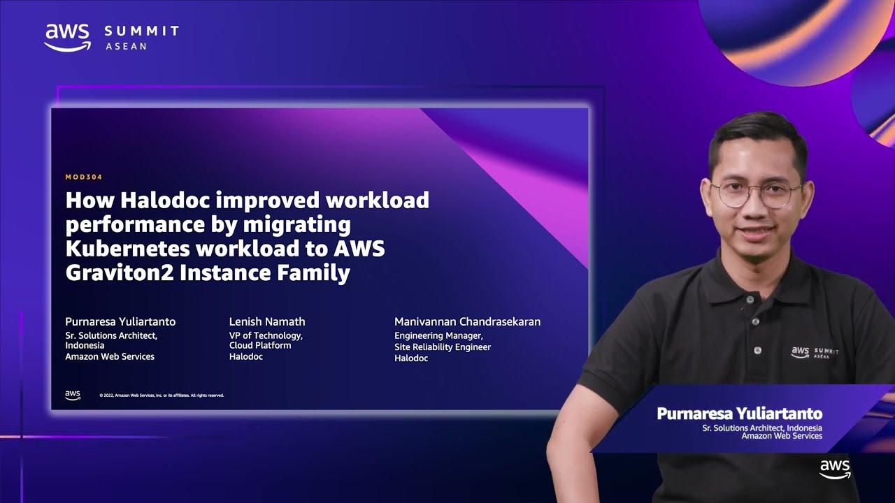 AWS Summit ASEAN 2022 - Migrating Kubernetes workloads to AWS Graviton2 Instance Family (MOD304)