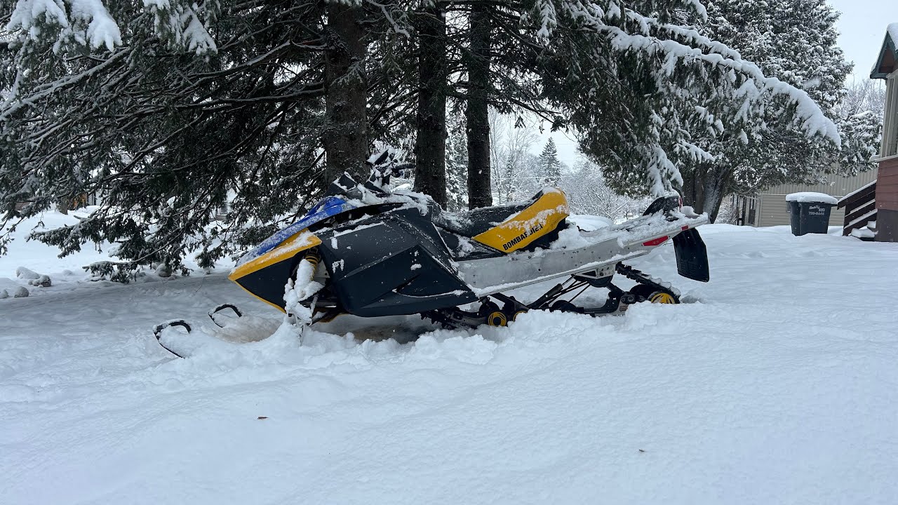 Northern MN Powerline Snowmobiling