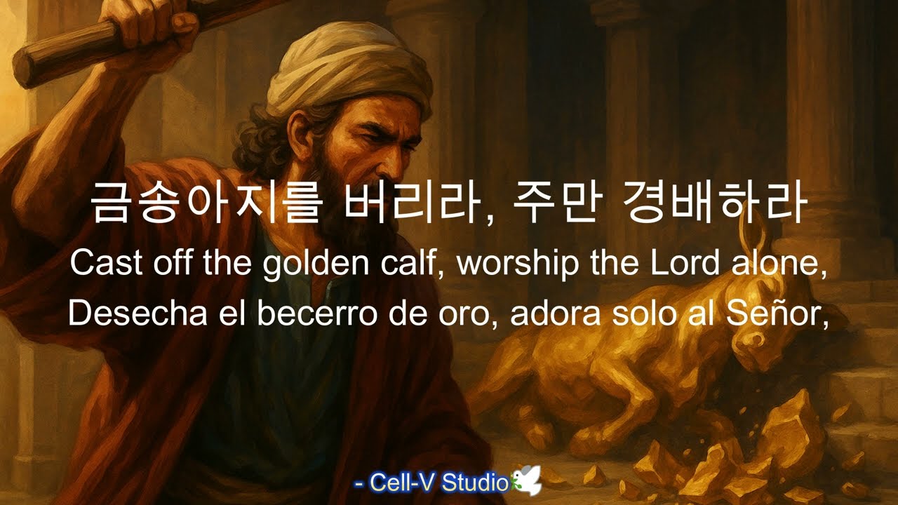 금송아지를 버리라   | Official Lyric Video | Christian Worship