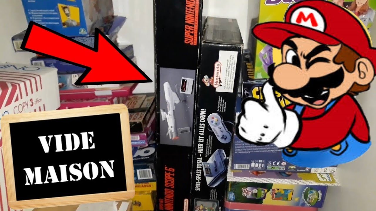 Vide Grenier Live - Vide Maison, mon plus beau lot R&eacute;trogaming de l'ann&eacute;e 🕹️