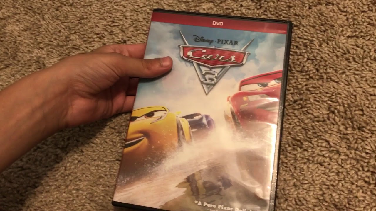 Unboxing Of Cars 3 2017 DVD