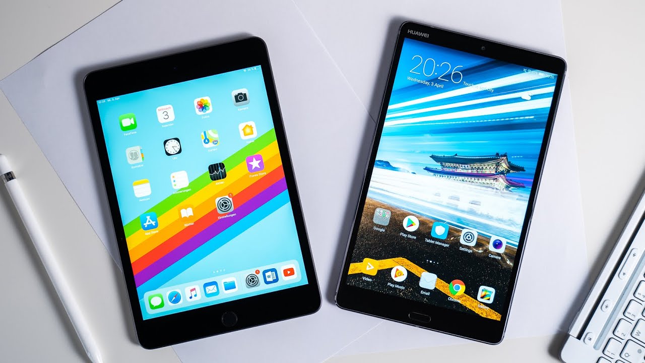 Comparison: iPad Mini 2019 vs Huawei MediaPad M5 8