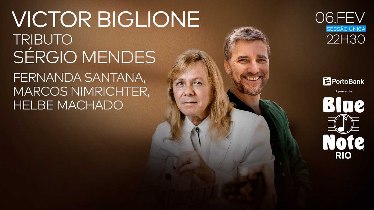 BLUE NOTE RIO APRESENTA:VICTOR BIGLIONE E MARCOS NIMRICHTER