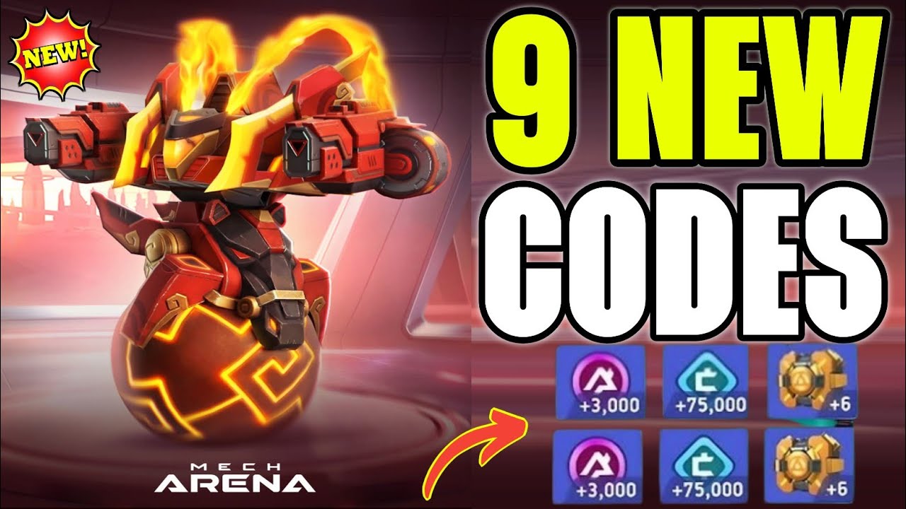 ⚠️НАКОНЕЦ-ТО⚠️ ПРОМОКОДЫ ДЛЯ MECH ARENA 2026 - ПРОМОКОДЫ ДЛЯ MECH ARENA 2026