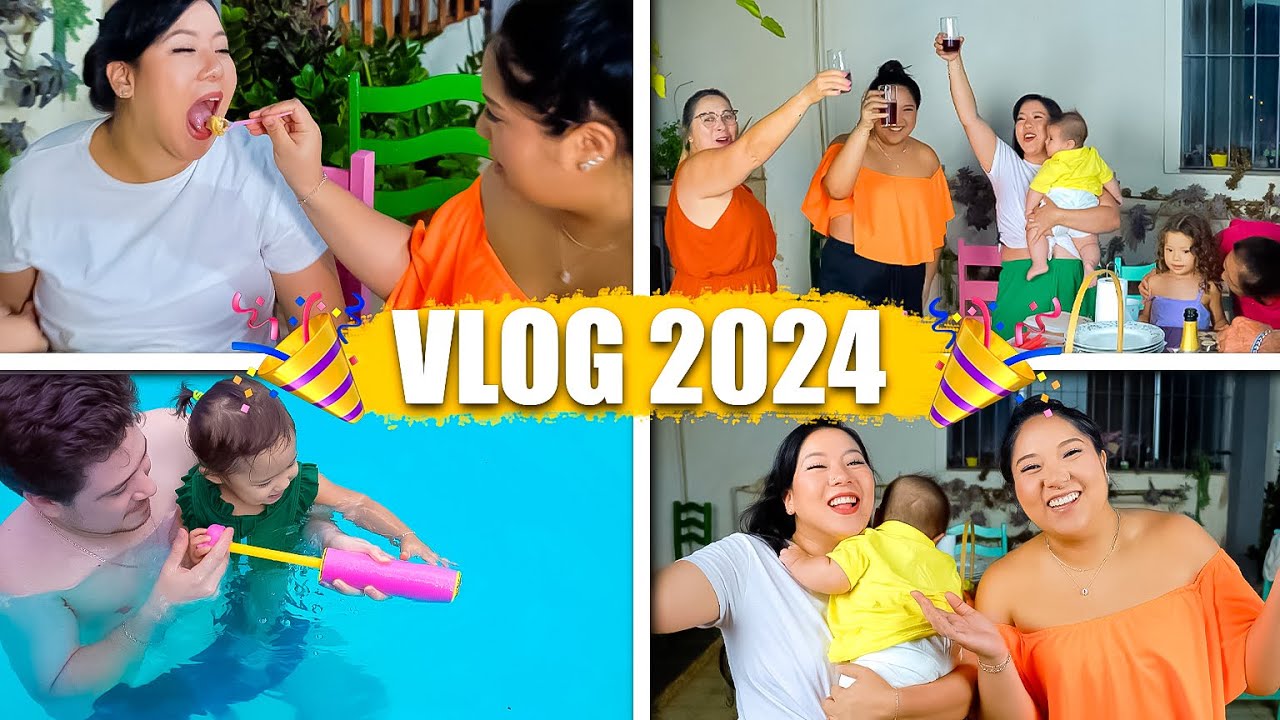 VLOG COMEMORANDO NOSSO ANO NOVO 2024 | Blog das irmãs