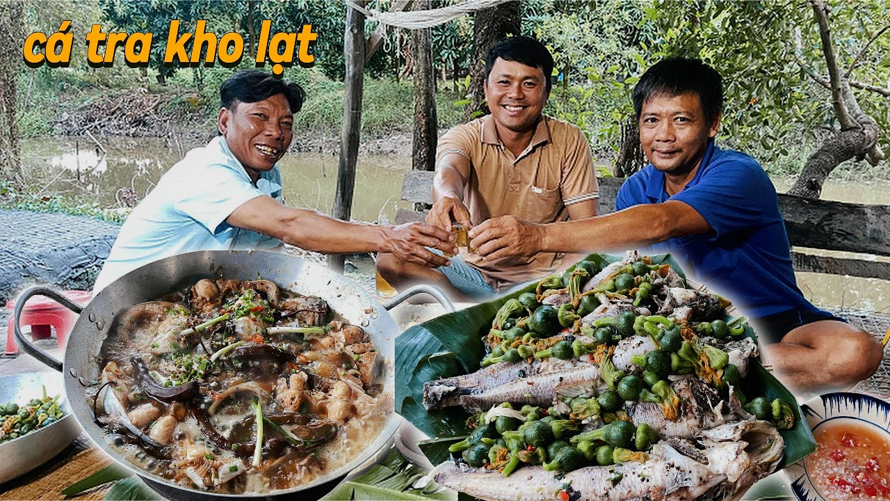 Tập 37 - Cá Vồ bự quá cả nhà , ra Đồng bội thu cá khi nước rút | Út Phiêu Lưu