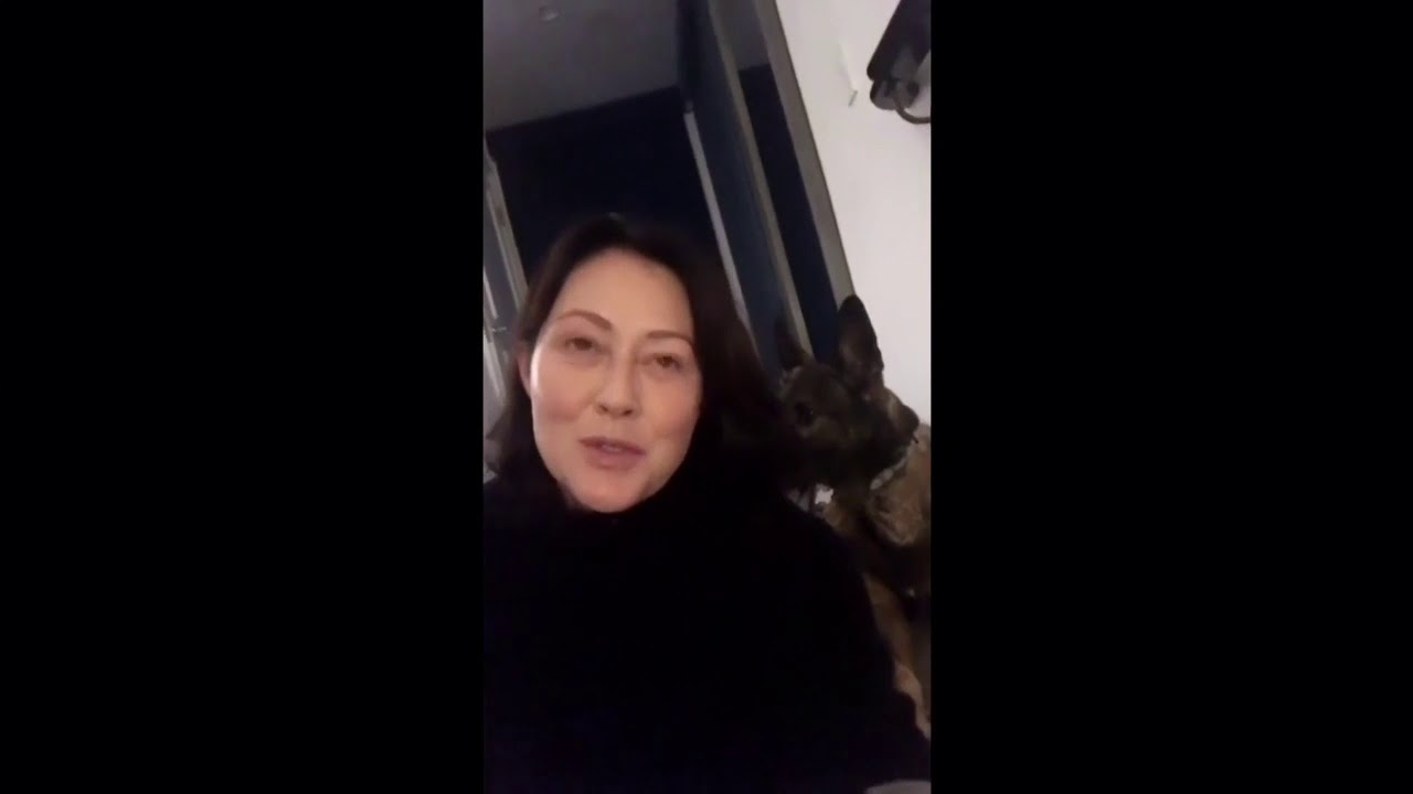Shannen Doherty talks about Malibu and woolsey the cat