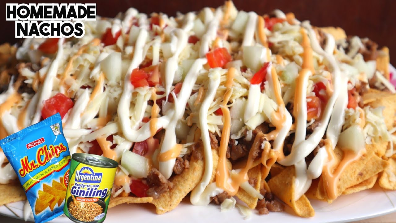 HOMEMADE NACHOS RECIPE || How To Make Easy and Yummy Nachos