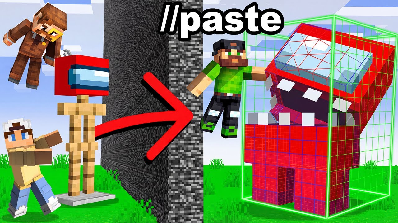 CHEATING with WORLD EDIT in Build Battle