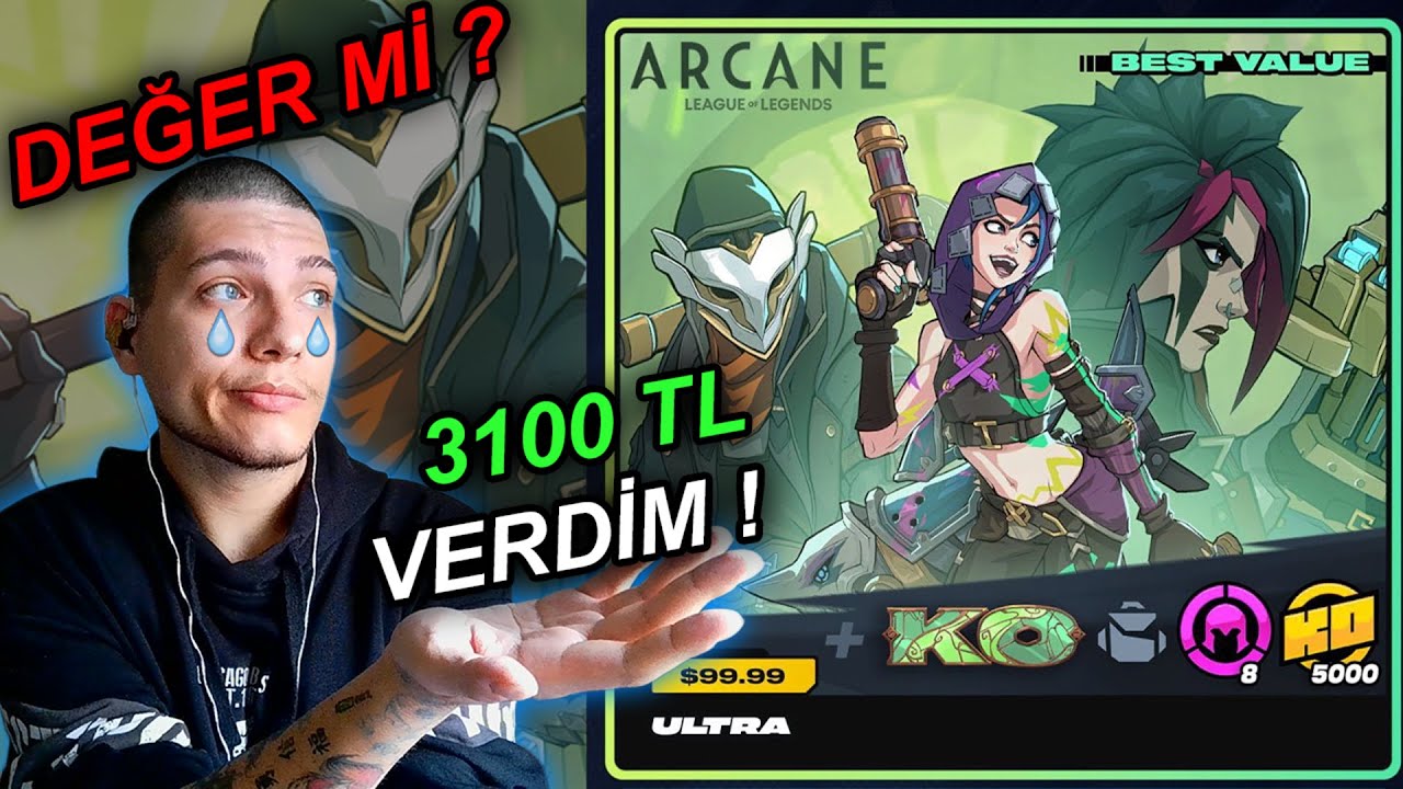 3100 TL LİK ARCANE SETİNİ ALDIM ! BU FİYATA DEĞER Mİ ? - 2XKO @ayremix