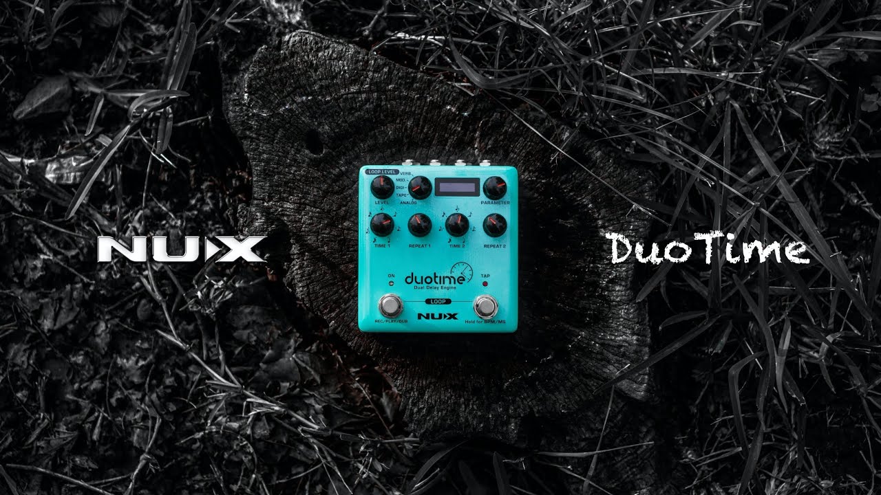 NUX DuoTime Delay Pedal Play Through By @jimmyrocks43