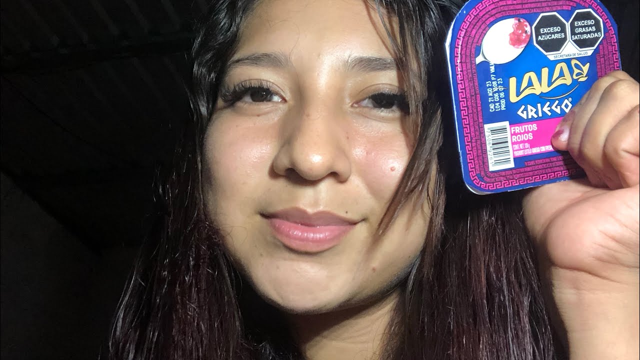 Asmr comiendo yogurt griego ☺️ #asmr