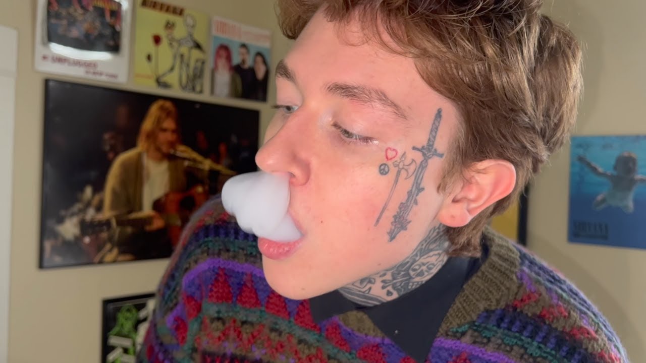 smoking an entire dab pen