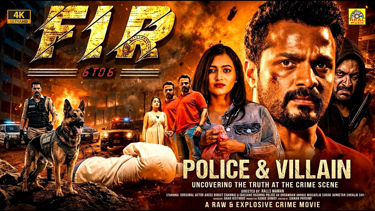 FIR (2026) Official Tamil Full Crime Thriller Movie 4K | Vijay Raghavendra | Siriraj | Ramana Raj KV