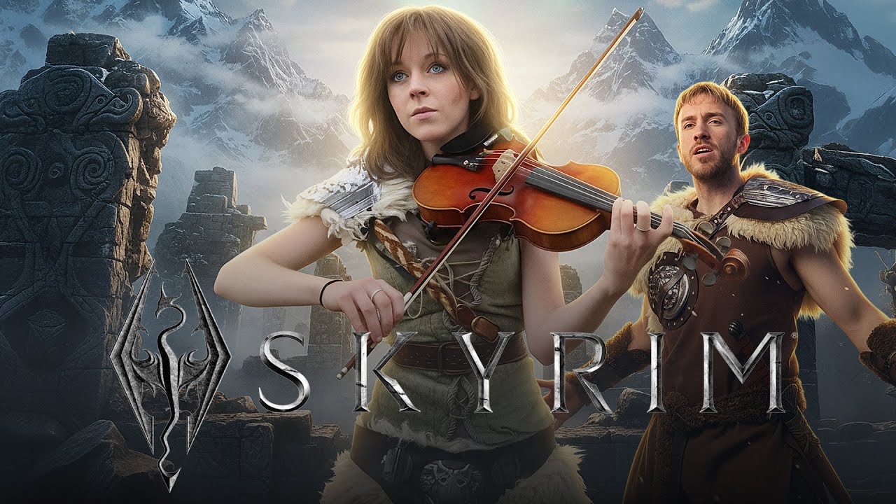 Epic Skyrim vs Civ Showdown! ft. Lindsey Stirling and Malukah
