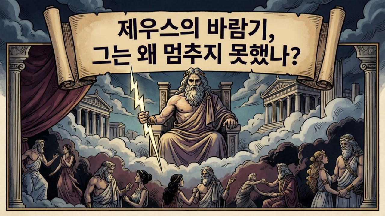 제우스는 왜 끝없이 외도했나? 권력과 욕망이 만든 신화의 진실