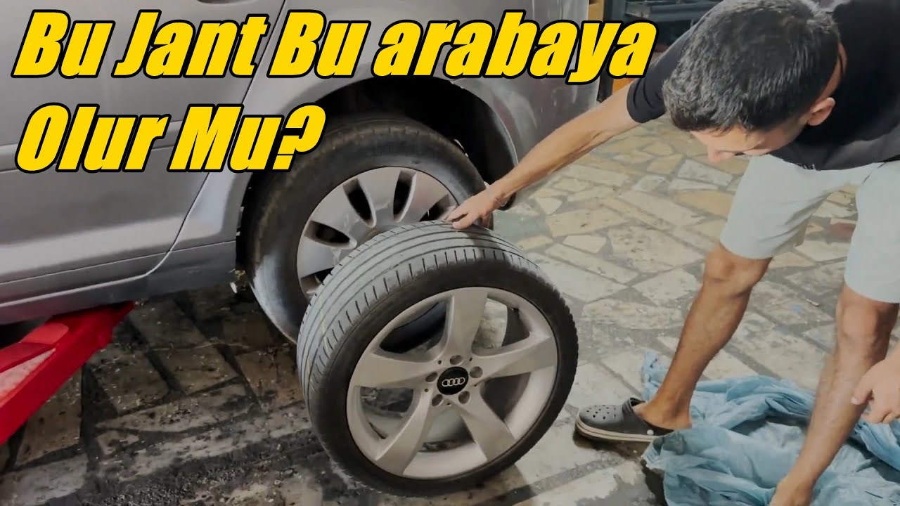 Audi A3 e Bmw jantı taktık