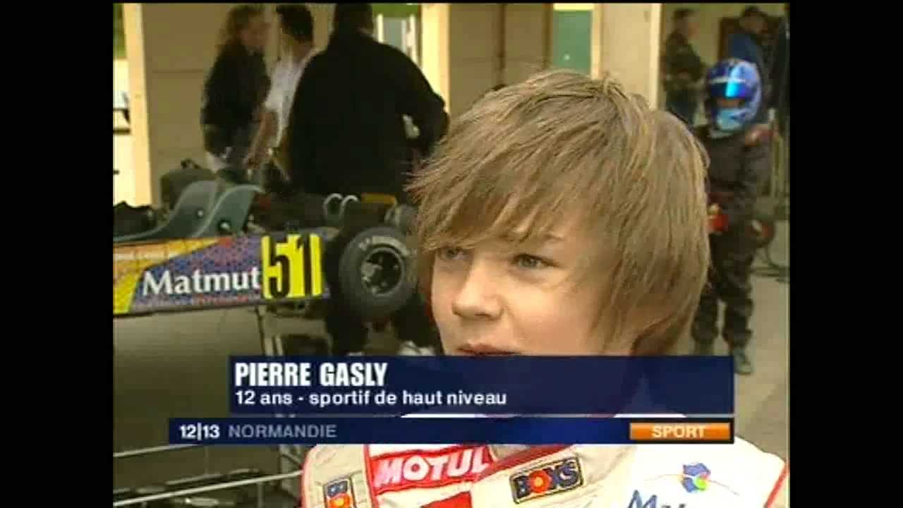Pierre Gasly France3 midipile 30-04-2008