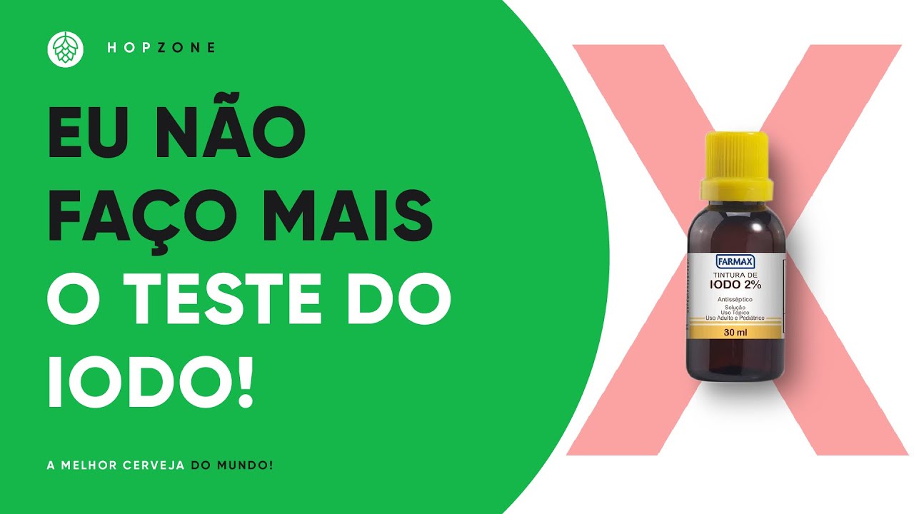 EU NÃO FAÇO MAIS O TESTE DO IODO | EDSON PERRONE