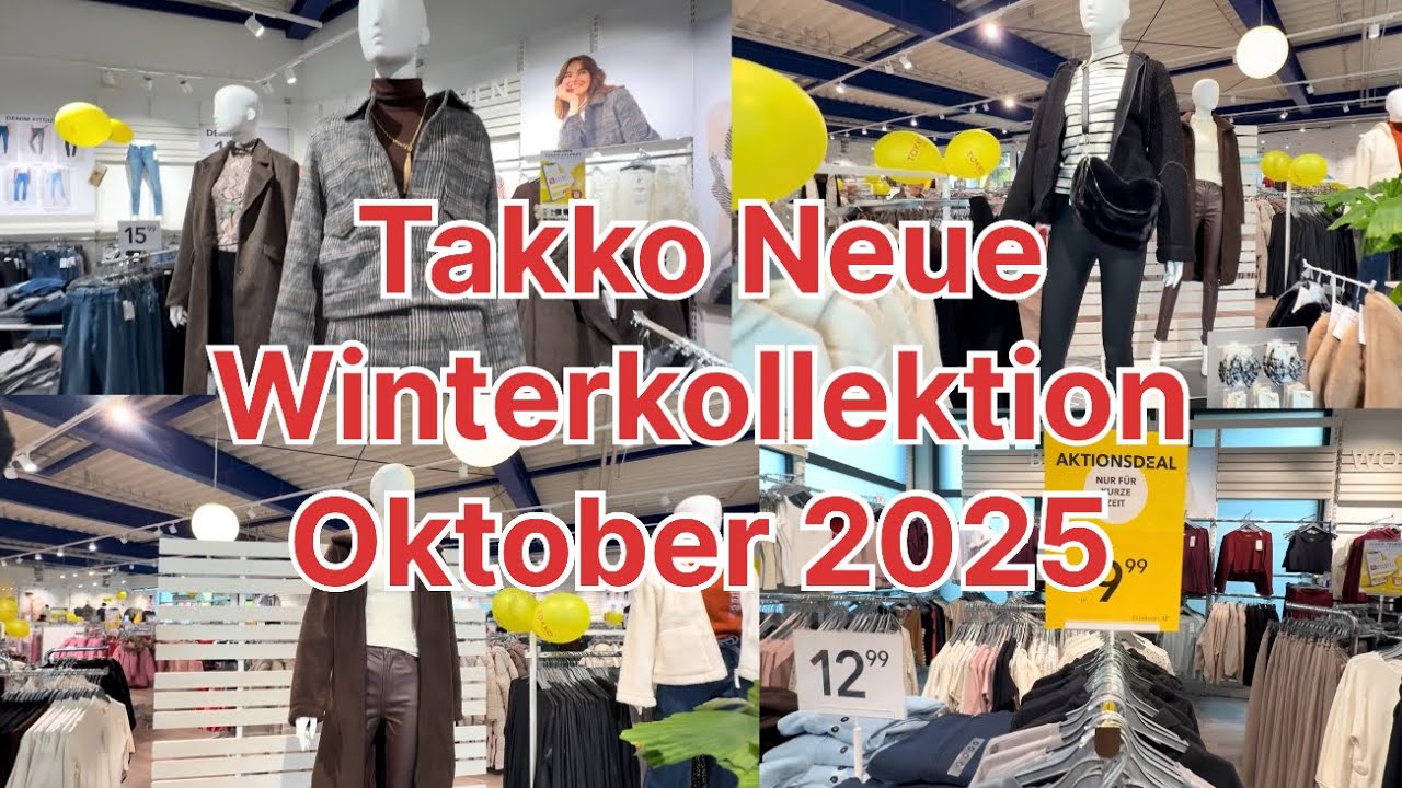 Takko Winter neue Kollektion Oktober 2025 