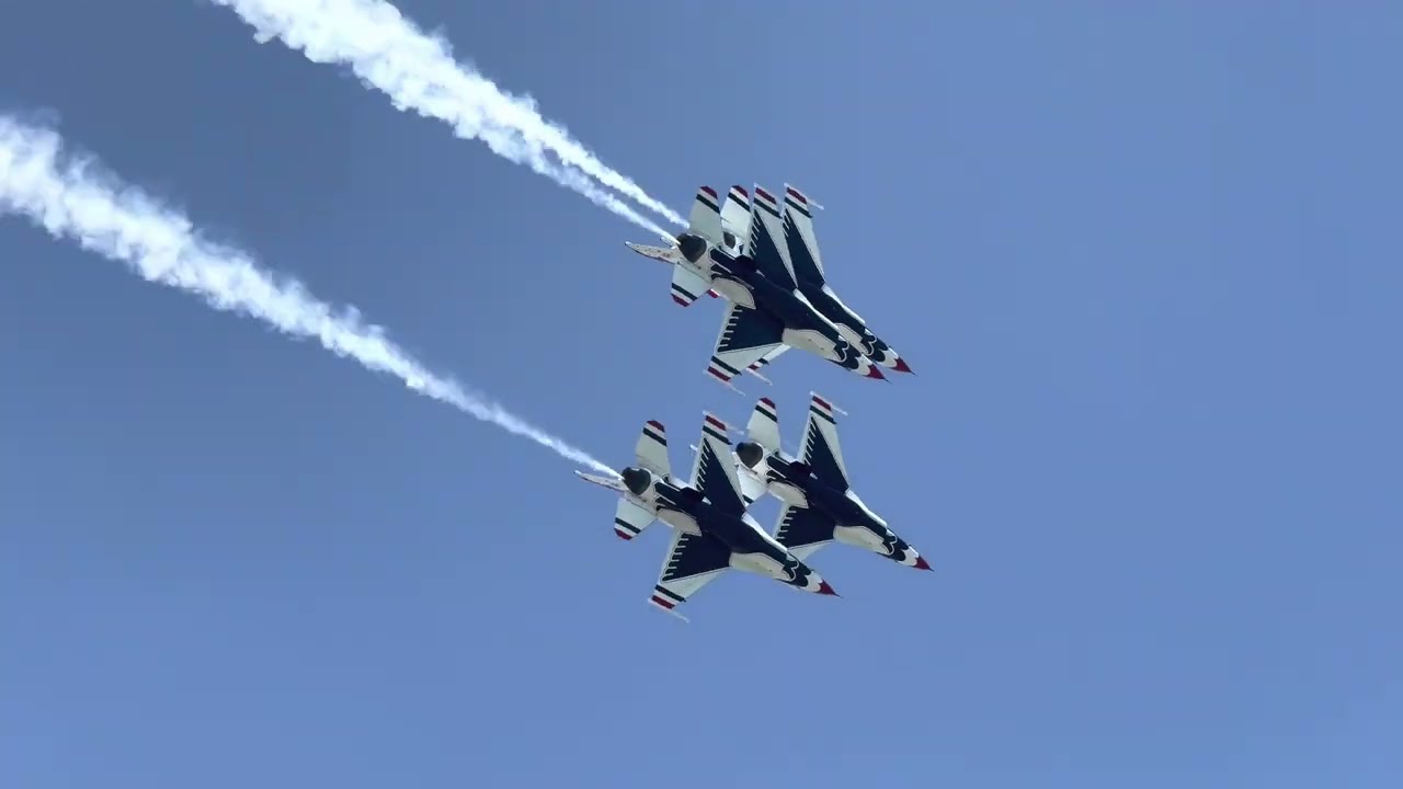 The United States Air Force Thunderbirds Cocoa Beach Air Show 2023