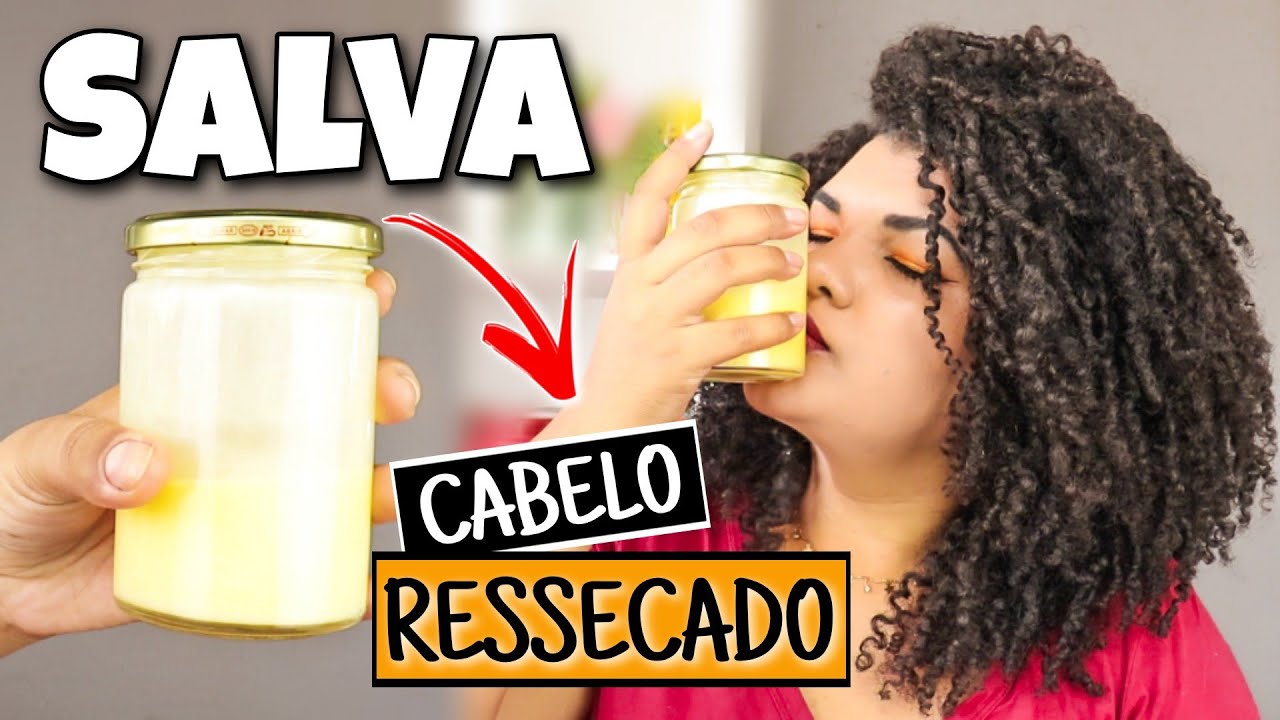 PRÉ SHAMPOO CASEIRO PARA CABELOS RESSECADOS 😱🔥🔥