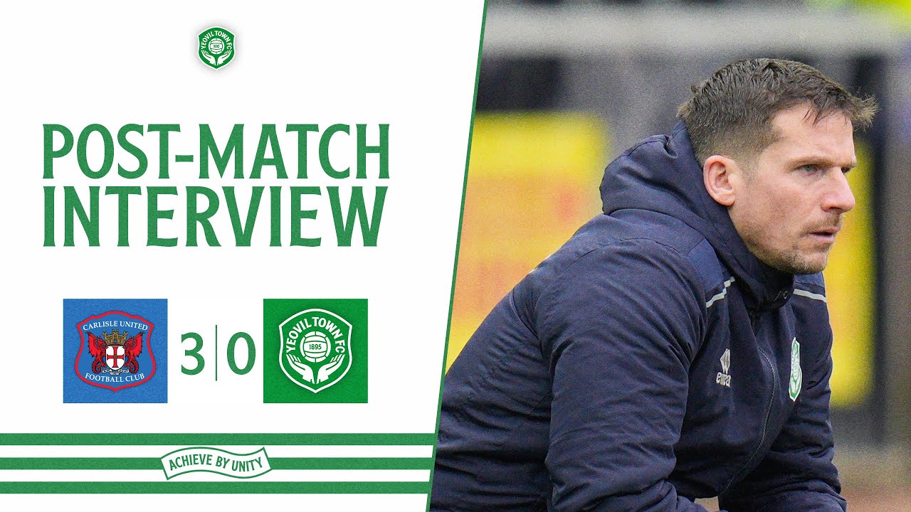 Post-Match | Billy Rowley | Carlisle United