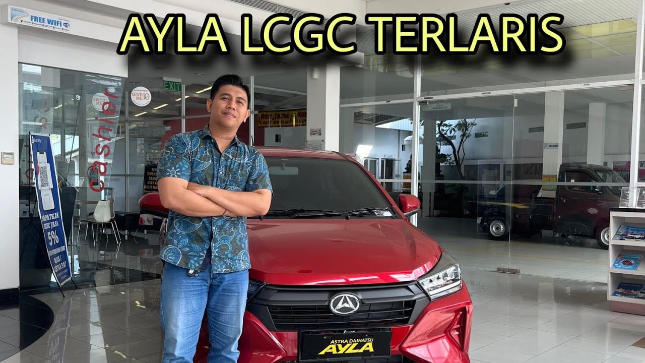Review Singkat Unit ALL NEW AYLA 1.2 R CVT warna Ruby Red 