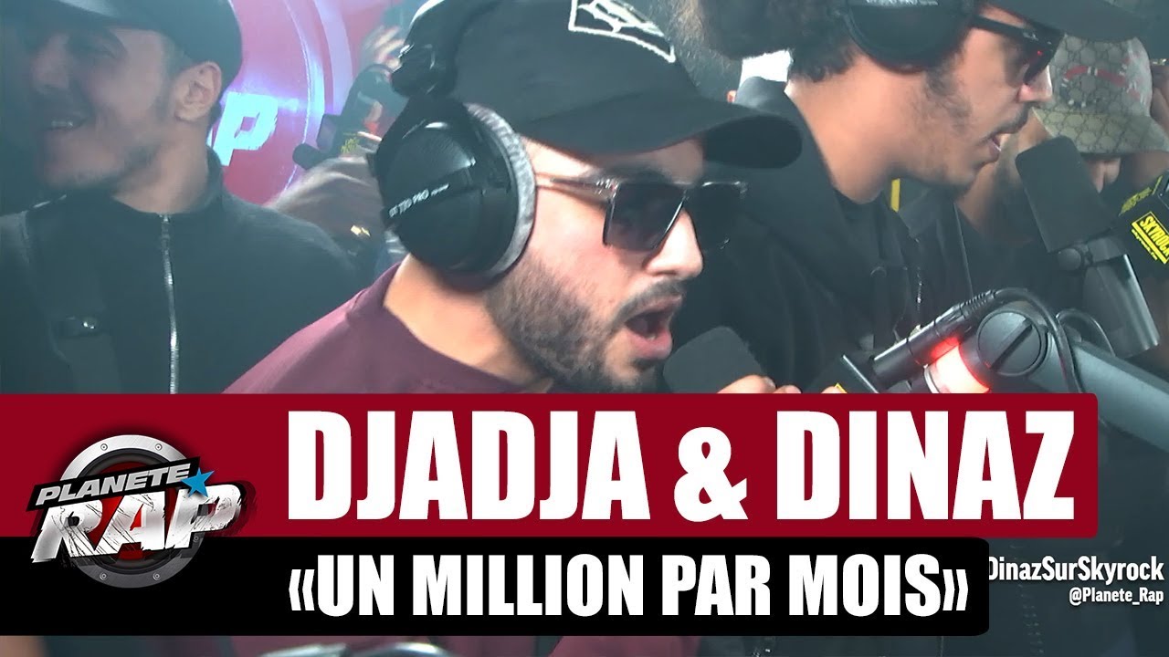 Djadja & Dinaz "Un million par mois" (en live !) 