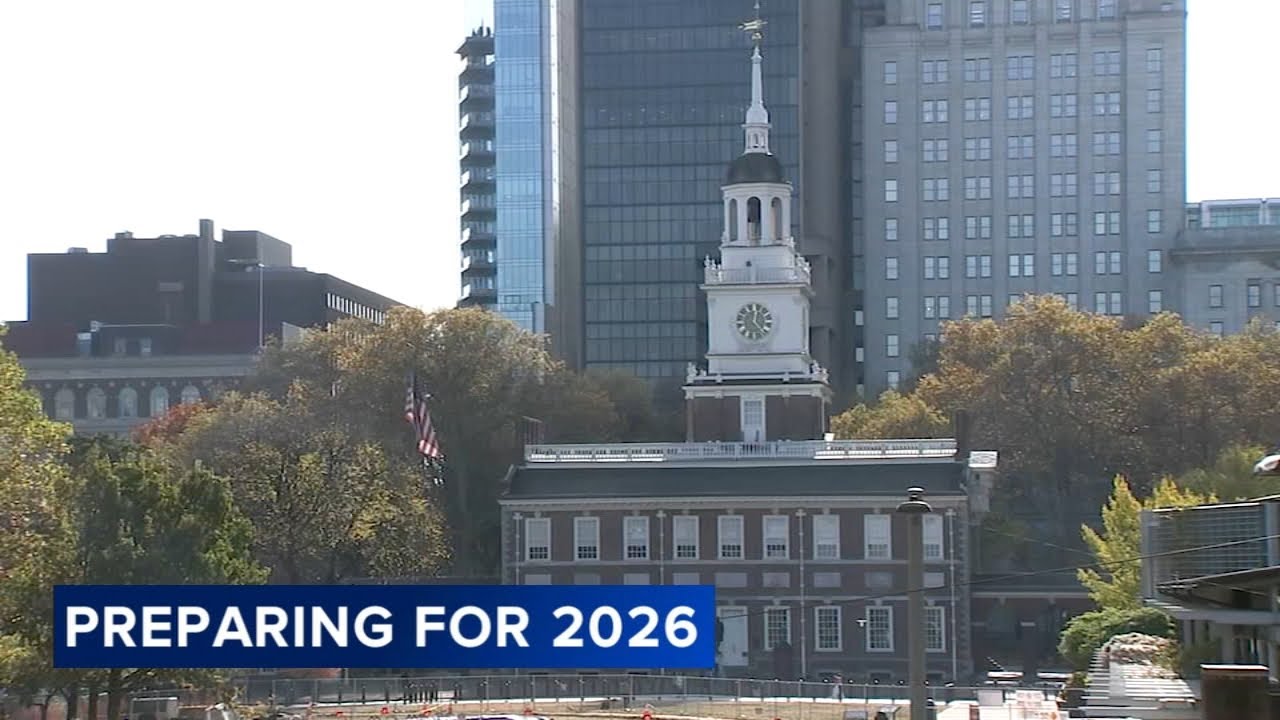 How Philadelphia is preparing for 2026 events, including America's 250th birthday, FIFA World Cup