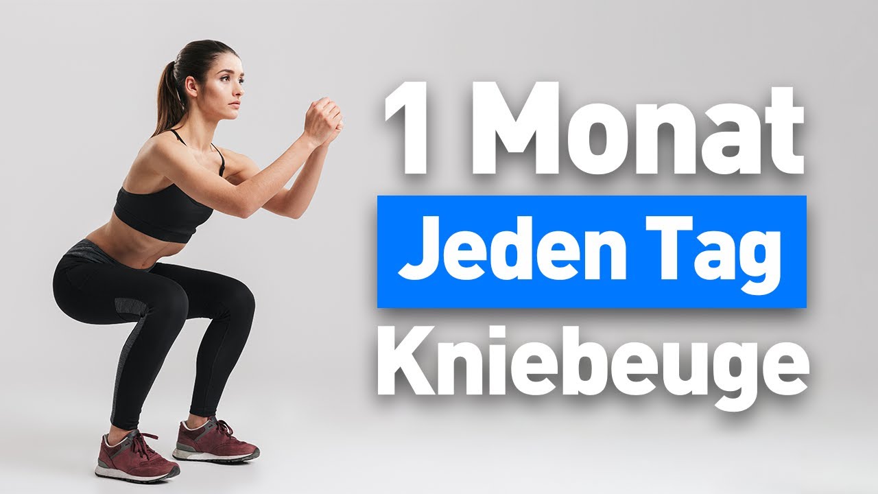 Das passiert mit deinem Körper, wenn täglich Kniebeuge 30 Tage lang machst!