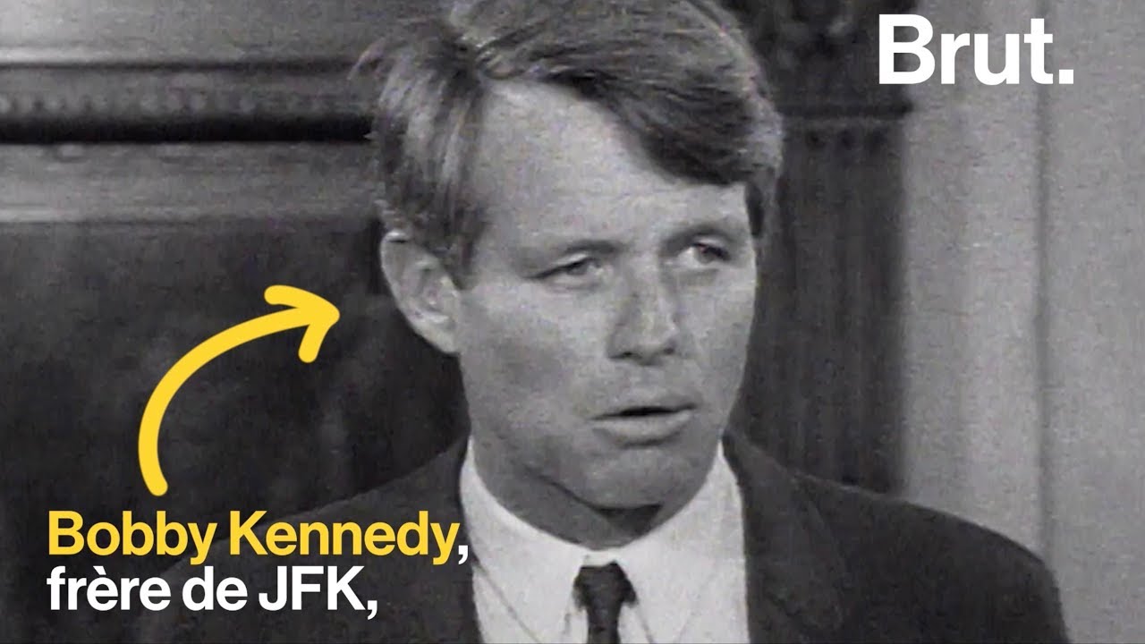 Bobby Kennedy après l'assassinat de Martin Luther King