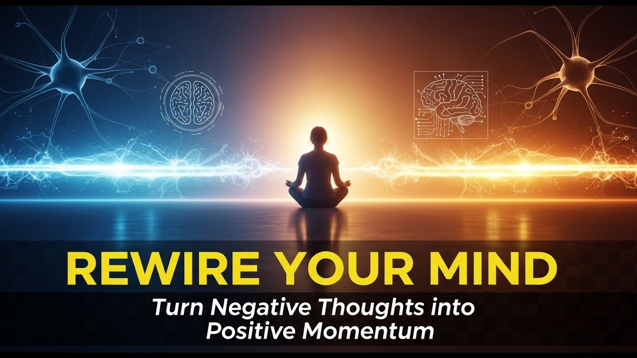 Rewire Your Mind: How to Turn Negative Thoughts into Positive Momentum #positivethinking #motivation